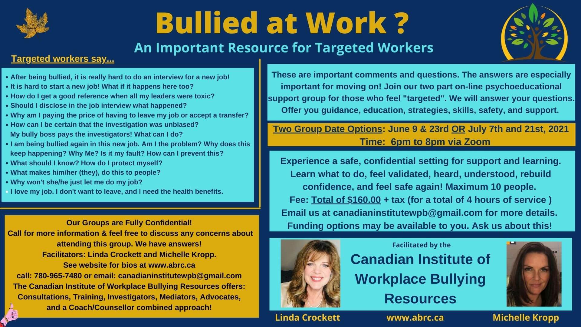 bullied at work seminar