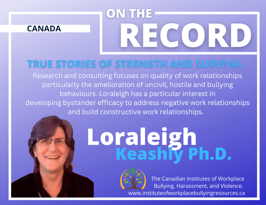 Loraleigh Keashly, Ph.D.