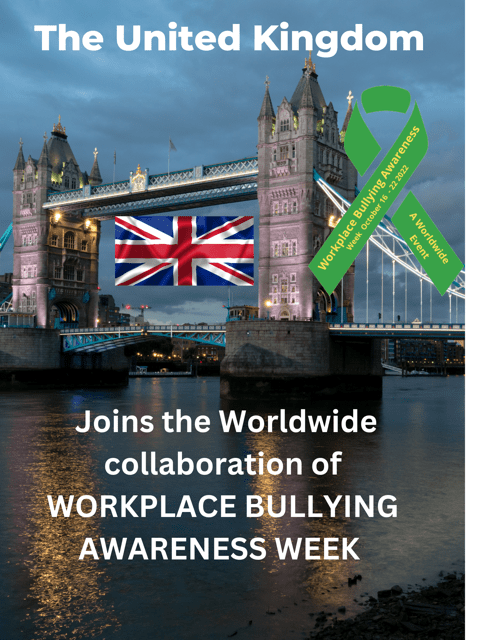 Workplace Bullying Awareness Week 2022, UK