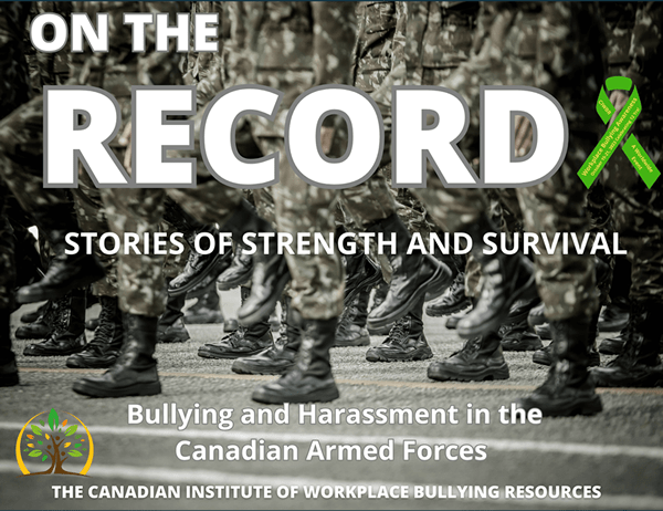 OTR - Bullying and Harassment in the Canadian Armed Forces