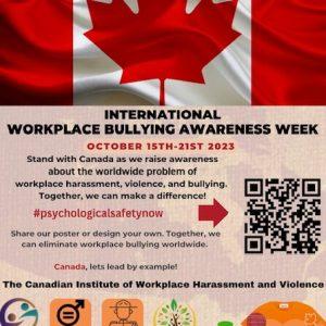 Workplace Bullying Awareness Week 2023