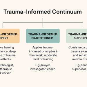Defining the Trauma-Informed Continuum: Expert, Practitioner, and Supporter