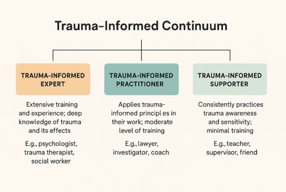 Defining the Trauma-Informed Continuum: Expert, Practitioner, and Supporter